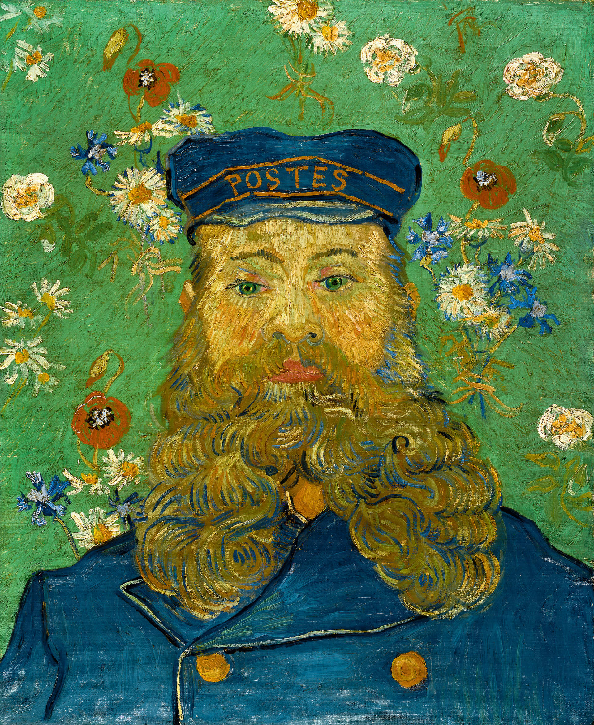 Vincent van Gogh - Portrait of Joseph Roulin